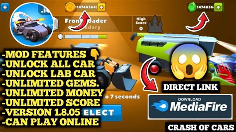 Download: Crash of Cars MOD APK 1.8.05 (Unlimited .